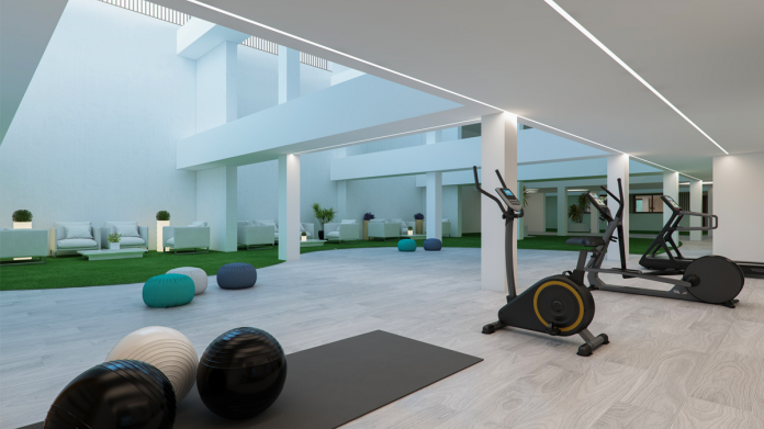 GYM Seascape Blue