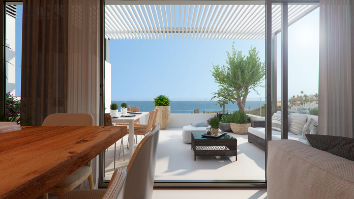 Terraza de la vivienda Arrecife