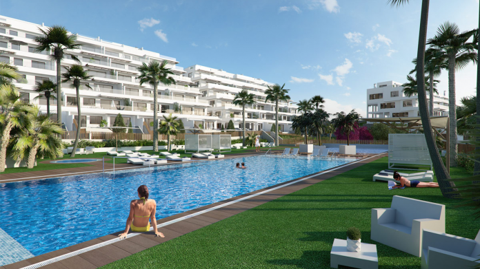 Residencial con piscina Seascape Blue
