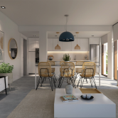 Salon-cocina Seascape Blue